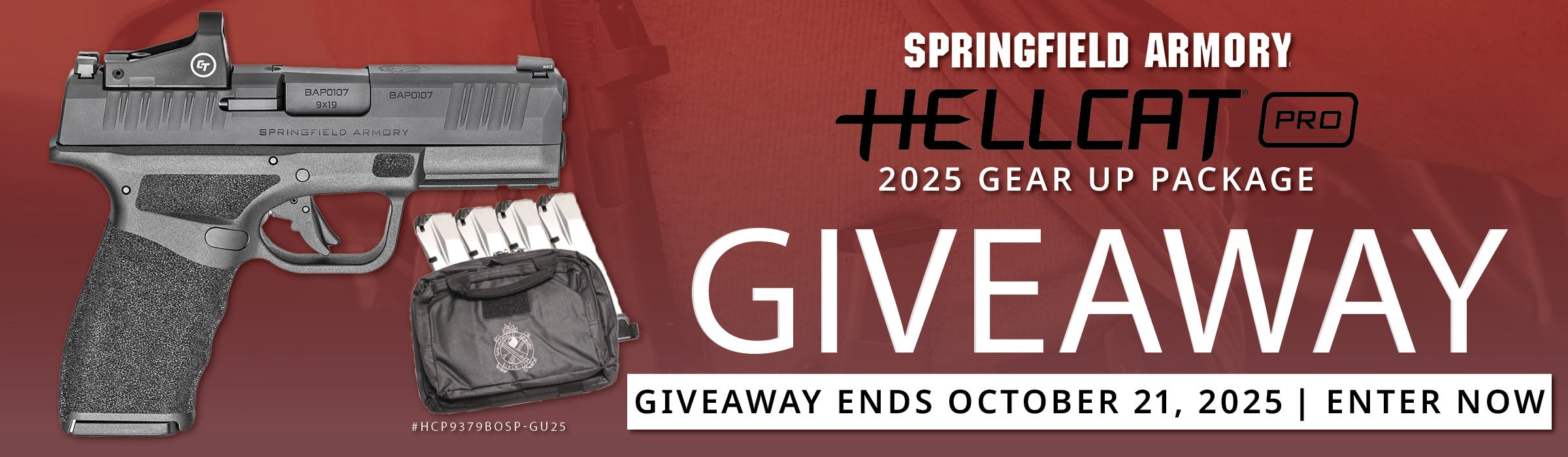 Springfield Hellcat Pro Giveaway